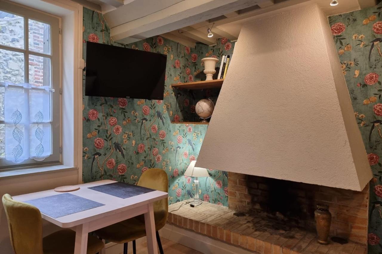 The Saint Jean Suite - Cozy For 2 - Center Honfleur With Fireplace Exterior foto